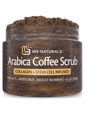 M3 Naturals Arabica Coffee Scrub - Brown